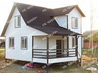 Каркасный дом 7x8 в Дмитрове